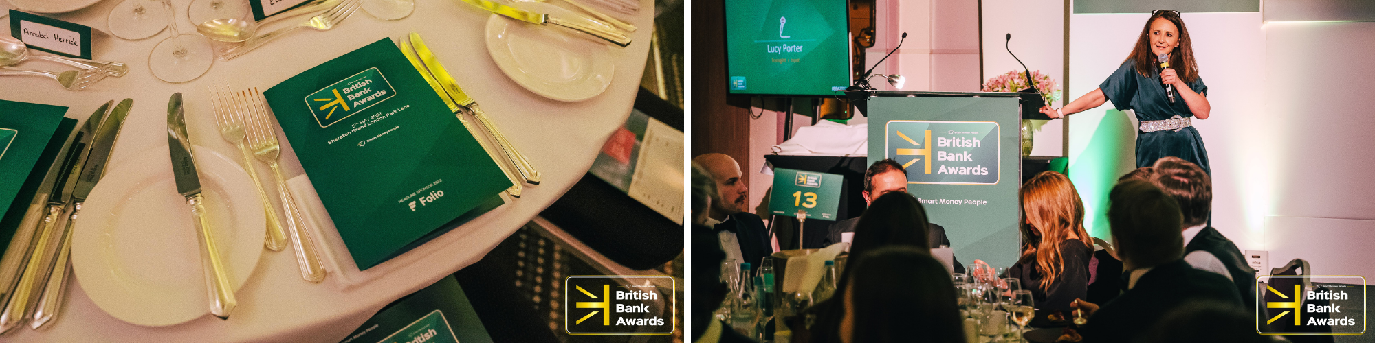 Expert banking recruiters MERJE sponsor an award at the British Bank Awards