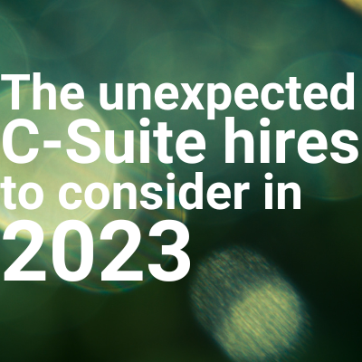 Hiring C-Suite Professionals in 2023: MERJE Executive Talent