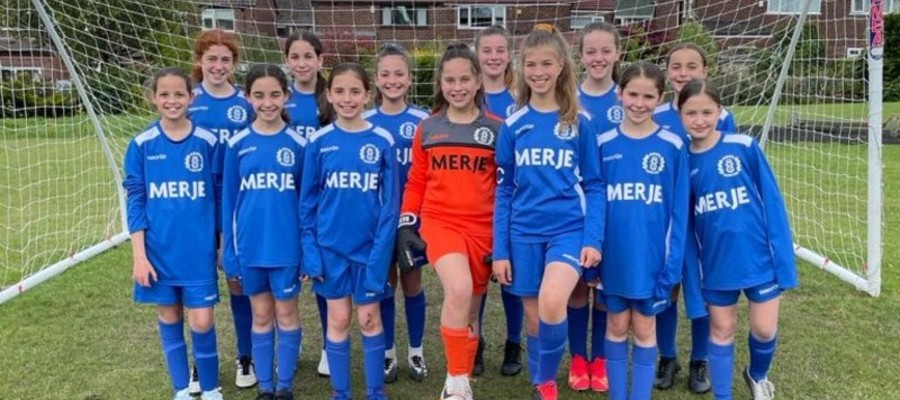 King David Primary School Girls Football Team 2021